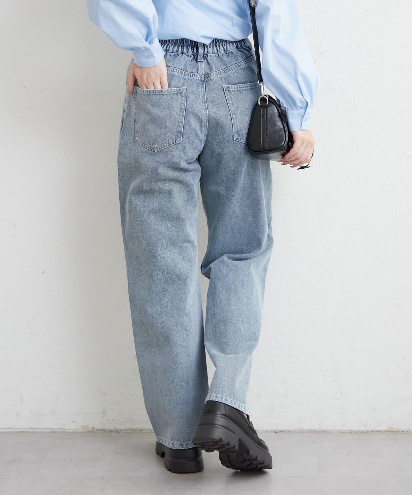 NICE 多色組合直筒牛仔褲