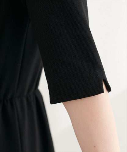 羅紋針織連衣裙