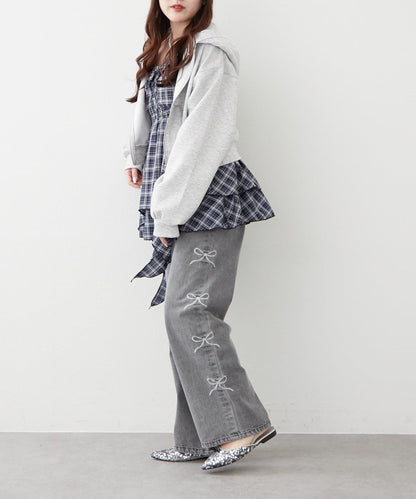 NICE 多色組合直筒牛仔褲