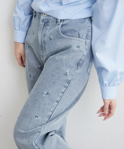 NICE 多色組合直筒牛仔褲