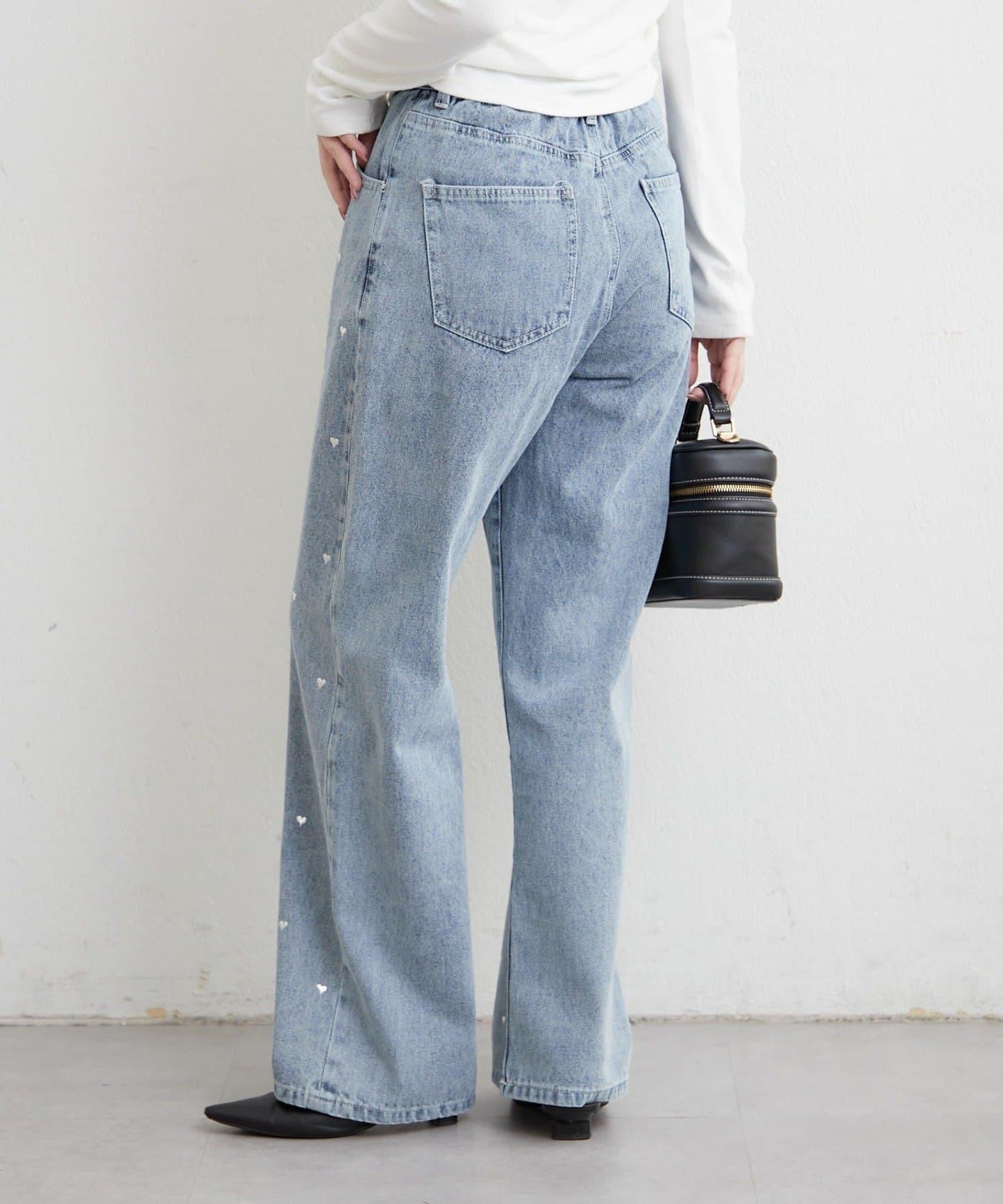 NICE 多色組合直筒牛仔褲