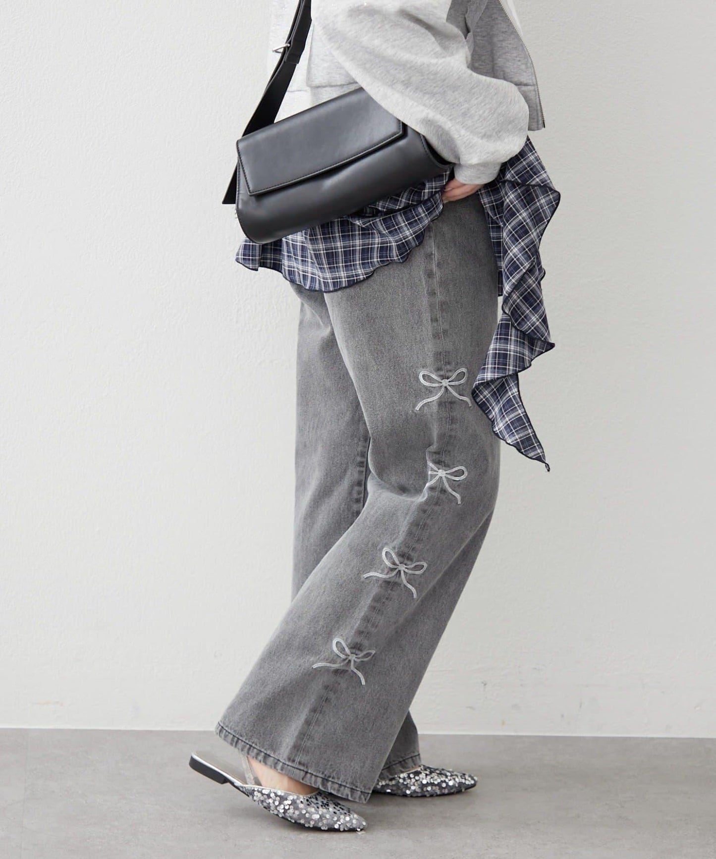 NICE 多色組合直筒牛仔褲