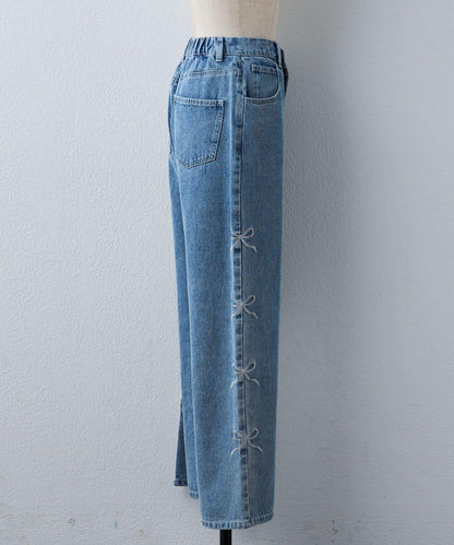 NICE 多色組合直筒牛仔褲