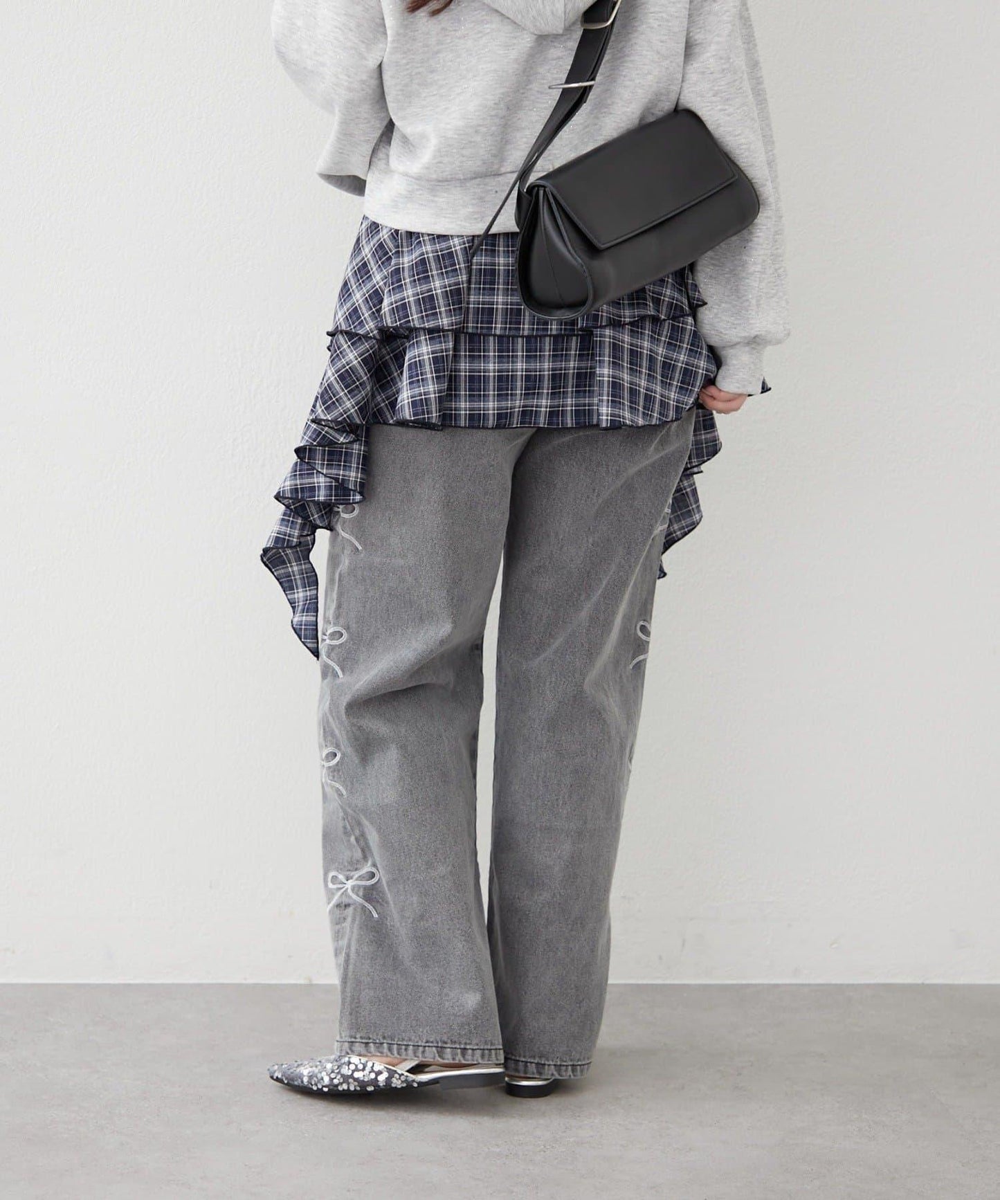 NICE 多色組合直筒牛仔褲