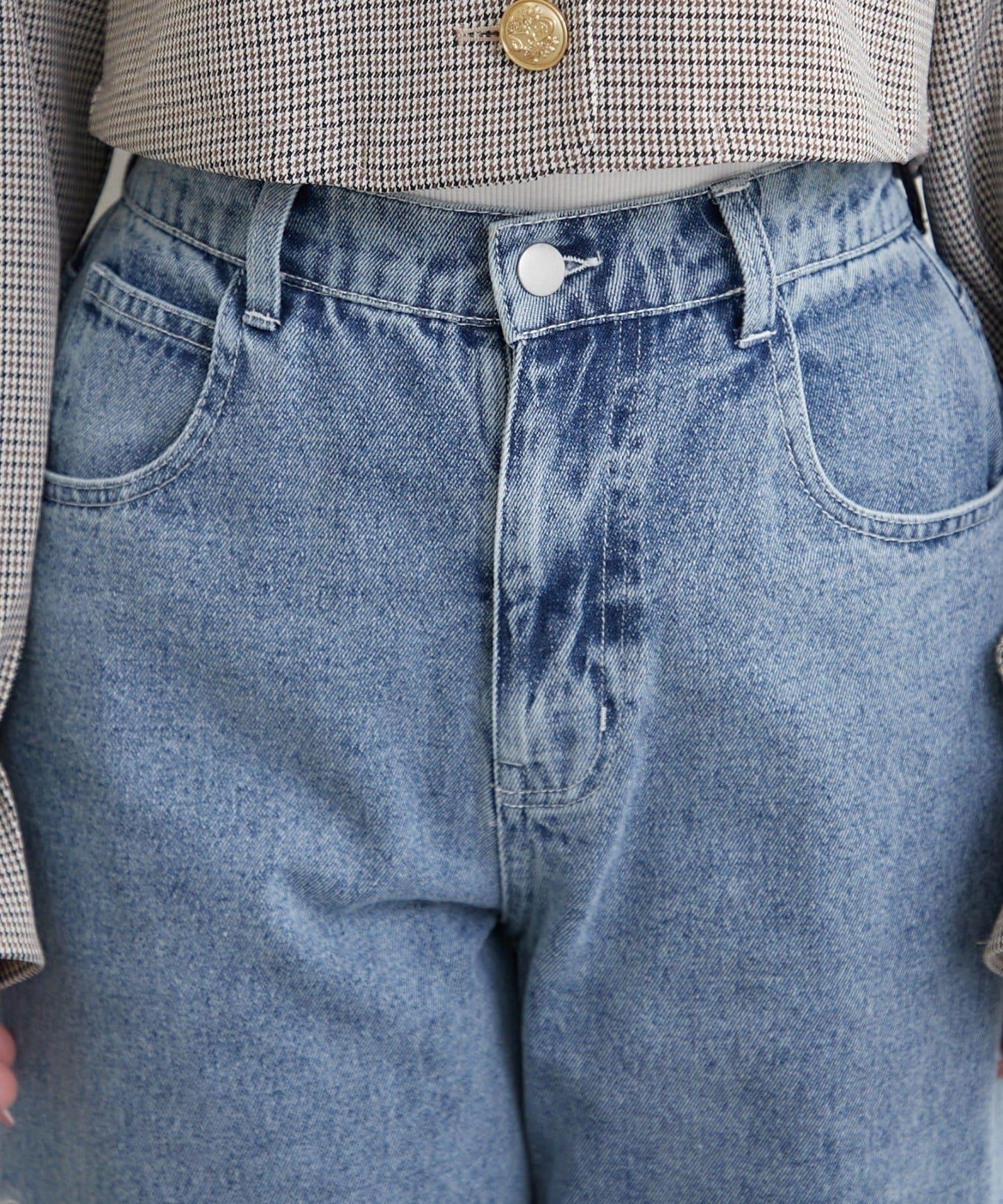 NICE 多色組合直筒牛仔褲