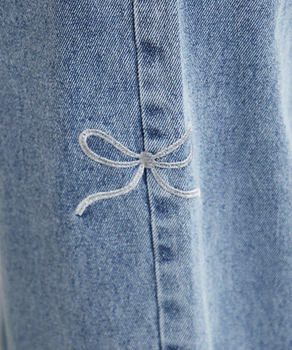 NICE 多色組合直筒牛仔褲