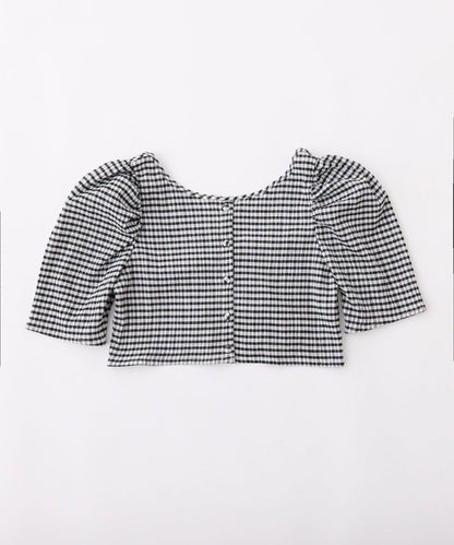 復古褶皺連衣裙