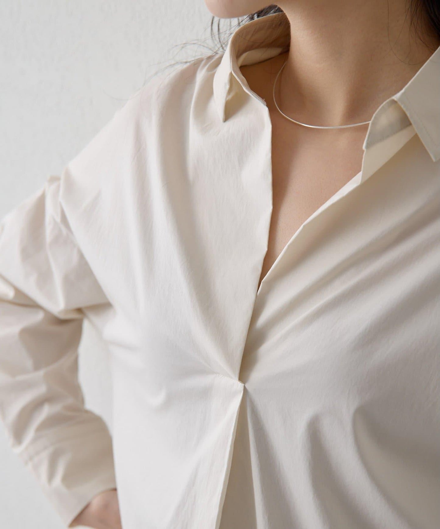 Drawing Numbers 開領長袖襯衫