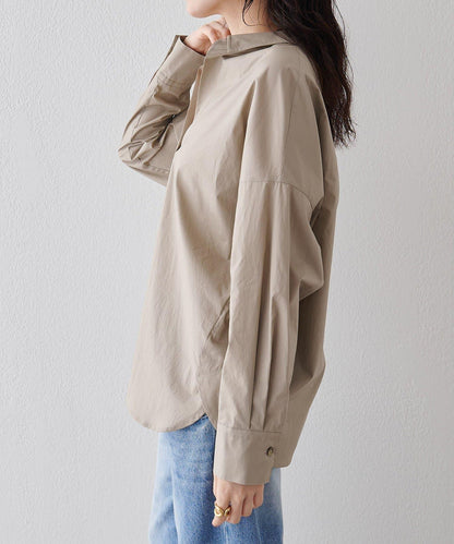 Drawing Numbers 開領長袖襯衫