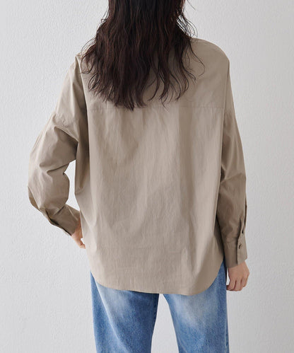 Drawing Numbers 開領長袖襯衫