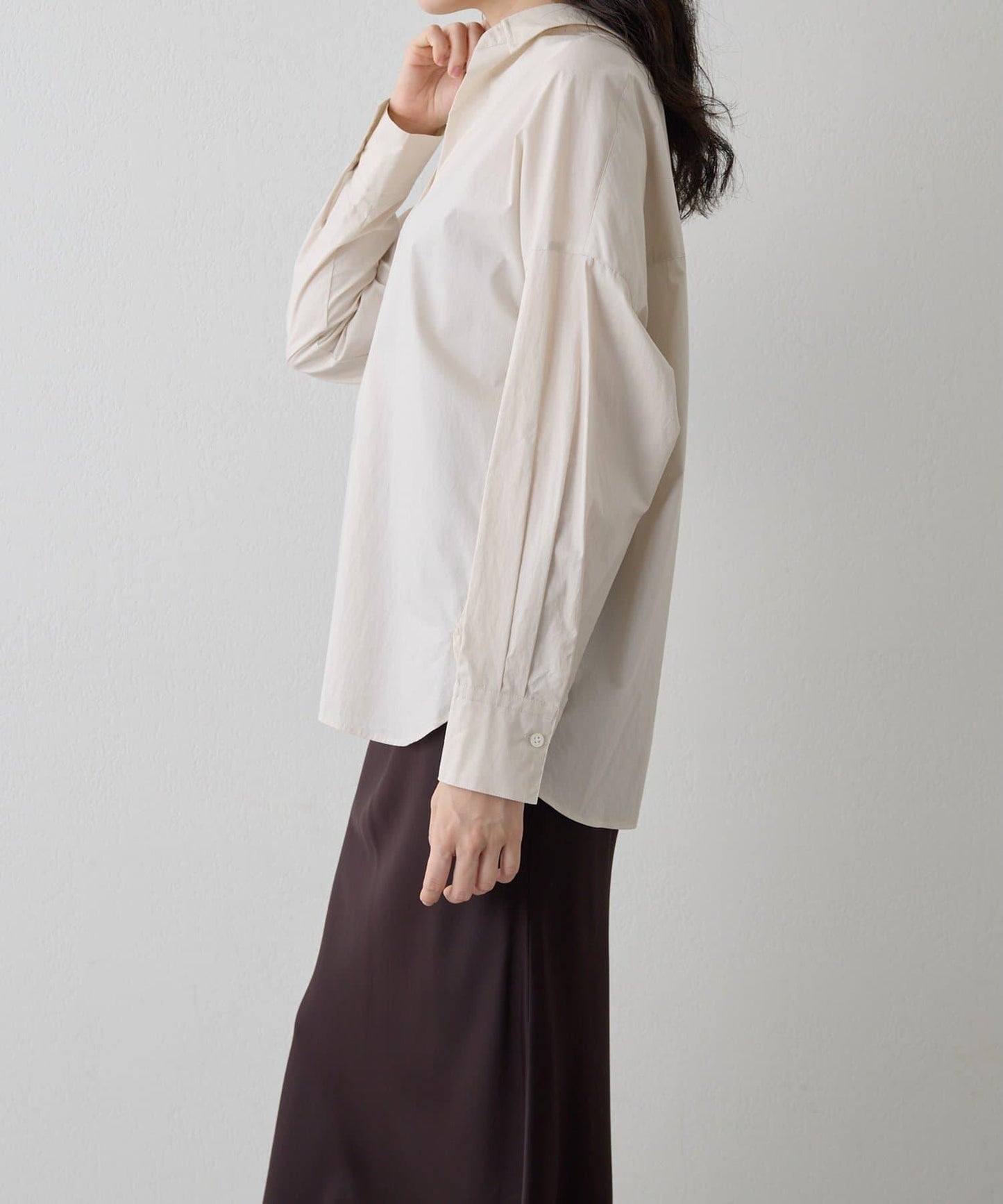 Drawing Numbers 開領長袖襯衫