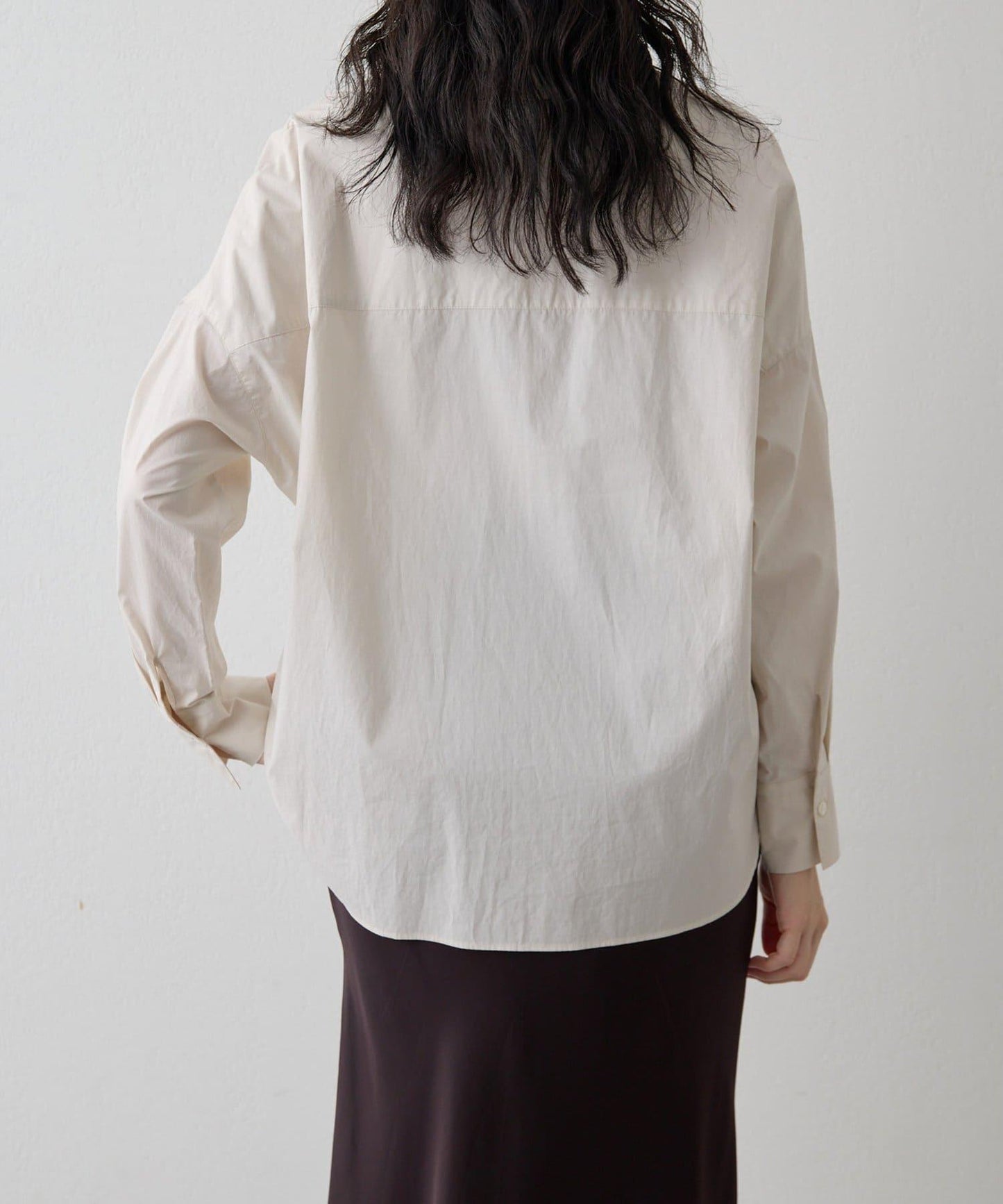 Drawing Numbers 開領長袖襯衫