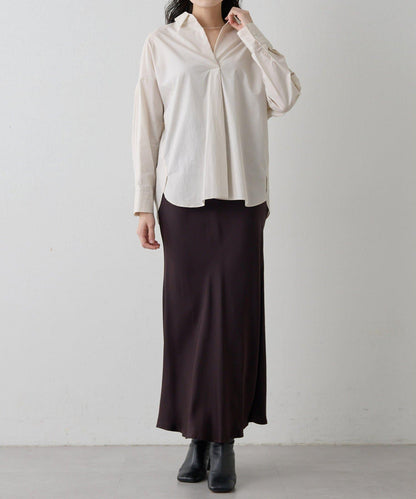 Drawing Numbers 開領長袖襯衫