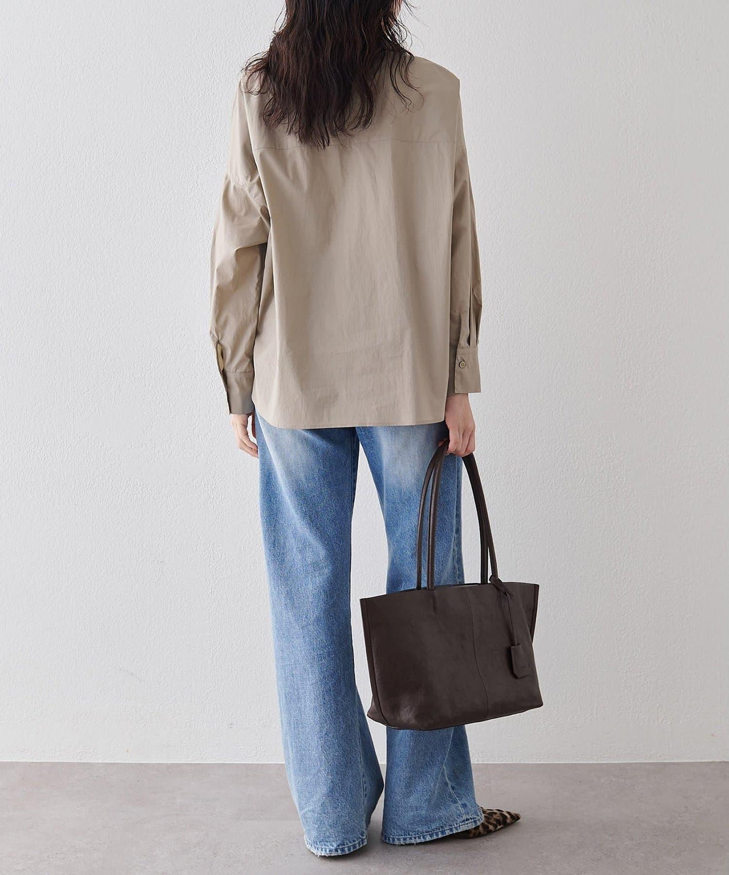 Drawing Numbers 開領長袖襯衫