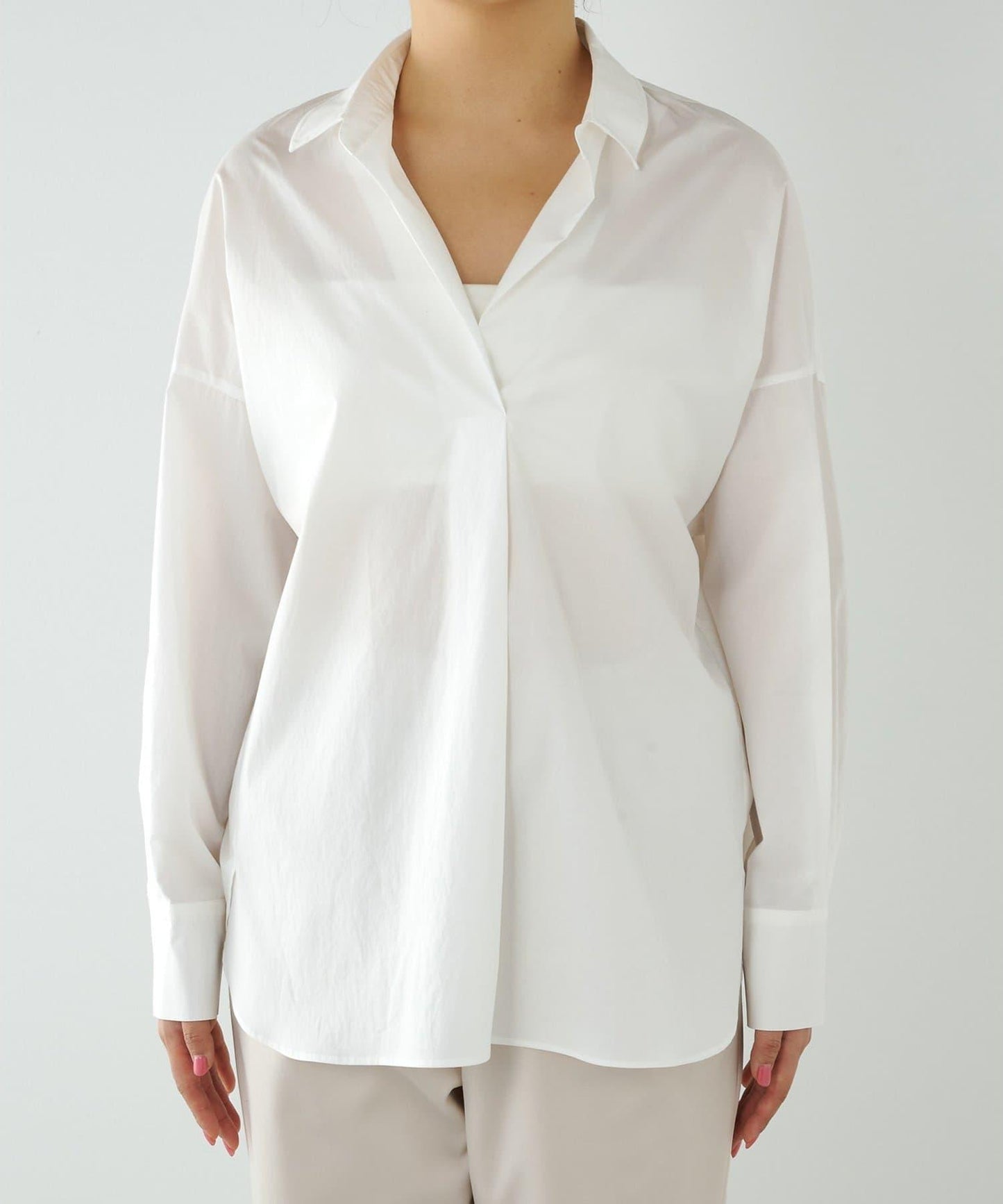 Drawing Numbers 開領長袖襯衫