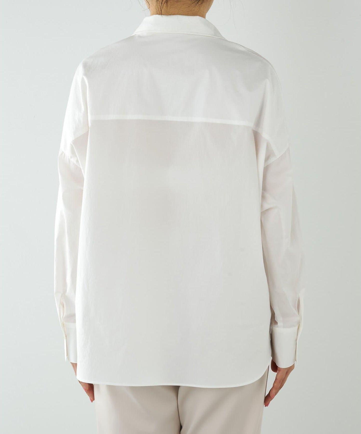 Drawing Numbers 開領長袖襯衫