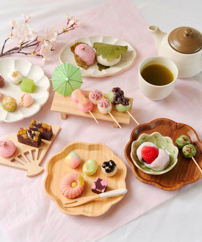 美濃燒 茶與糰子圖案 茶杯