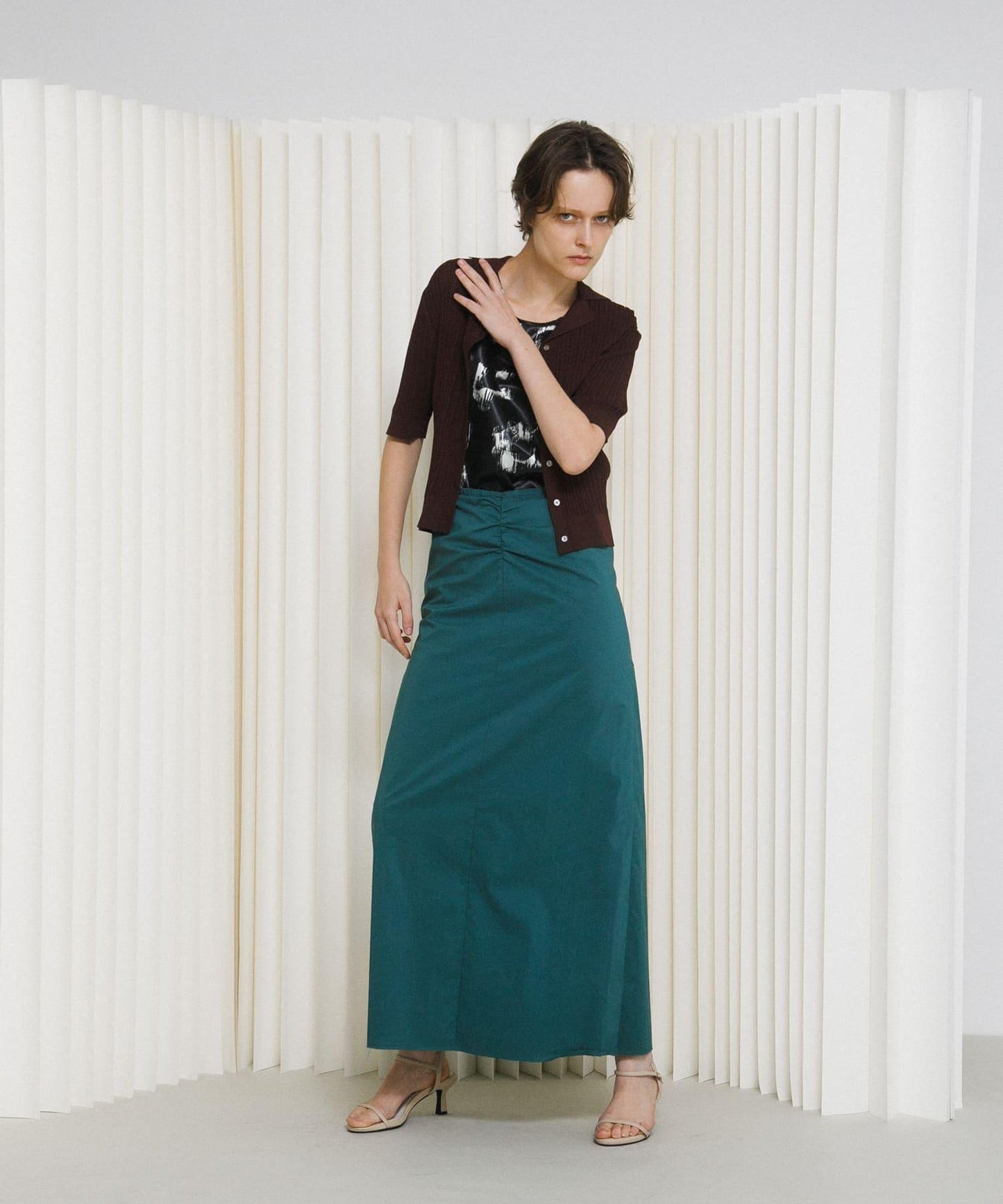 sleek 長款 半身裙