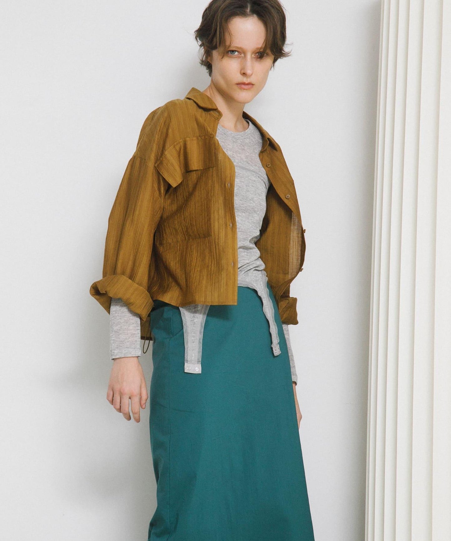 sleek 長款 半身裙