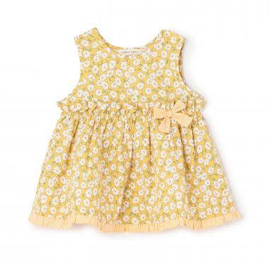 小花印花 長款上衣