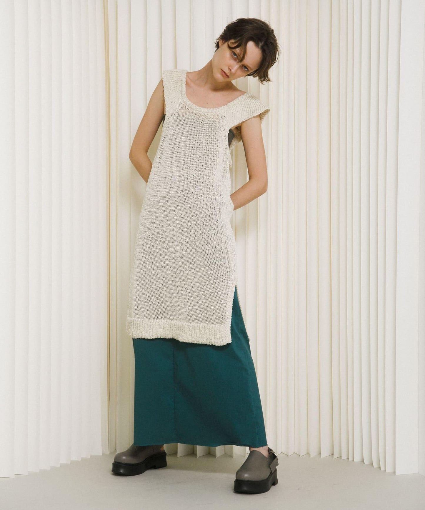 sleek 長款 半身裙