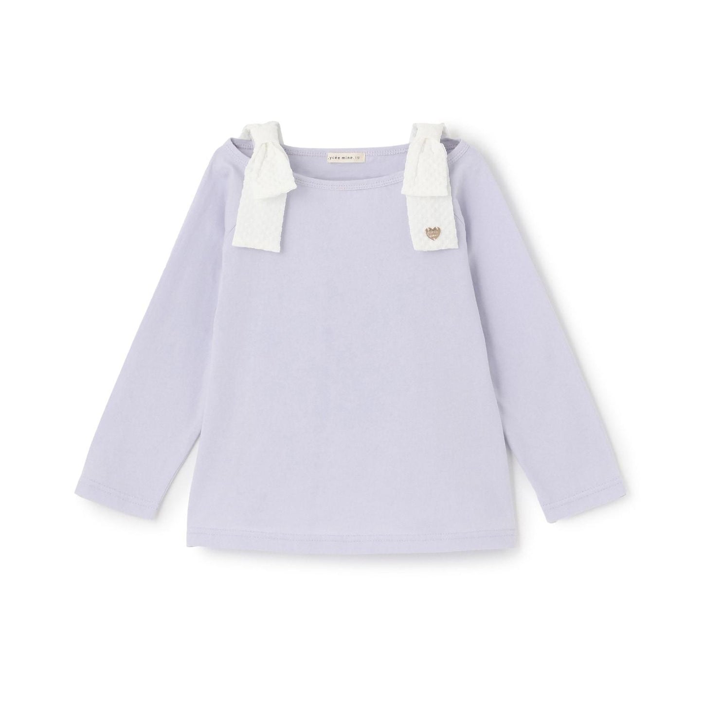 純棉 吸溼速幹防曬不易變形 船領 肩部蝴蝶結 T恤