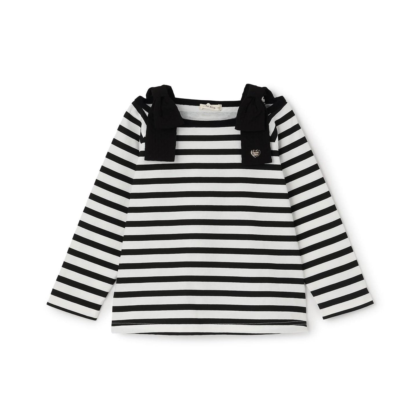 純棉 吸溼速幹防曬不易變形 船領 肩部蝴蝶結 T恤