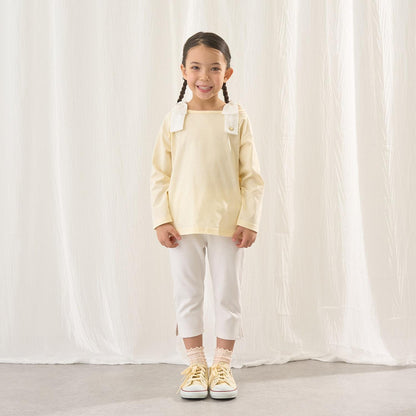 純棉 吸溼速幹防曬不易變形 船領 肩部蝴蝶結 T恤