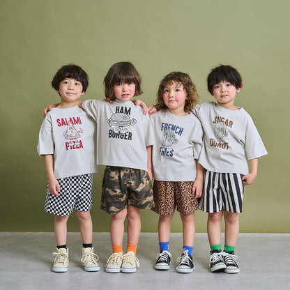 彈力舒適好活動 多款滿版印花 四分丈短褲