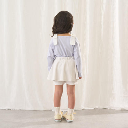 純棉 吸溼速幹防曬不易變形 船領 肩部蝴蝶結 T恤