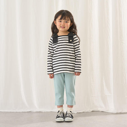 純棉 吸溼速幹防曬不易變形 船領 肩部蝴蝶結 T恤