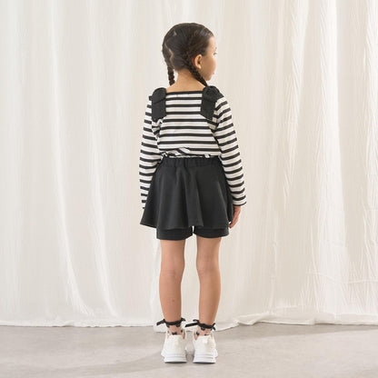 純棉 吸溼速幹防曬不易變形 船領 肩部蝴蝶結 T恤