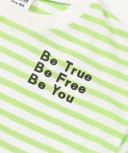 寬鬆廓形 霓虹印花 T恤