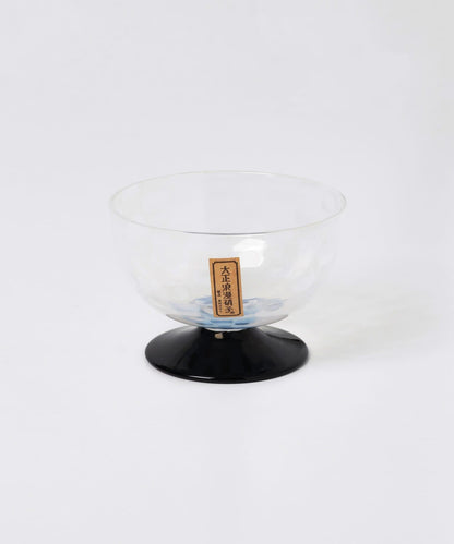 網絡限定 廣田硝子 市松紋 玻璃冰杯