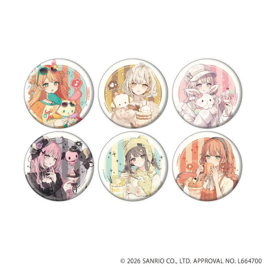 赤倉×《三麗歐》 06款 徽章 完整套裝 全6種 6個裝