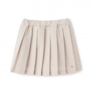 裹身褶襉設計 含內襯短褲 半身裙