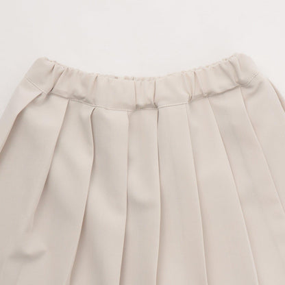 裹身褶襉設計 含內襯短褲 半身裙