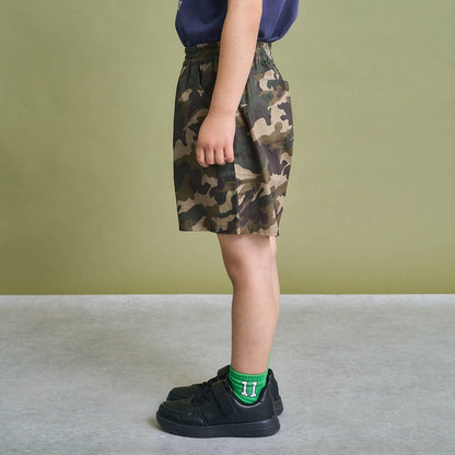 彈力舒適好活動 多款滿版印花 四分丈短褲