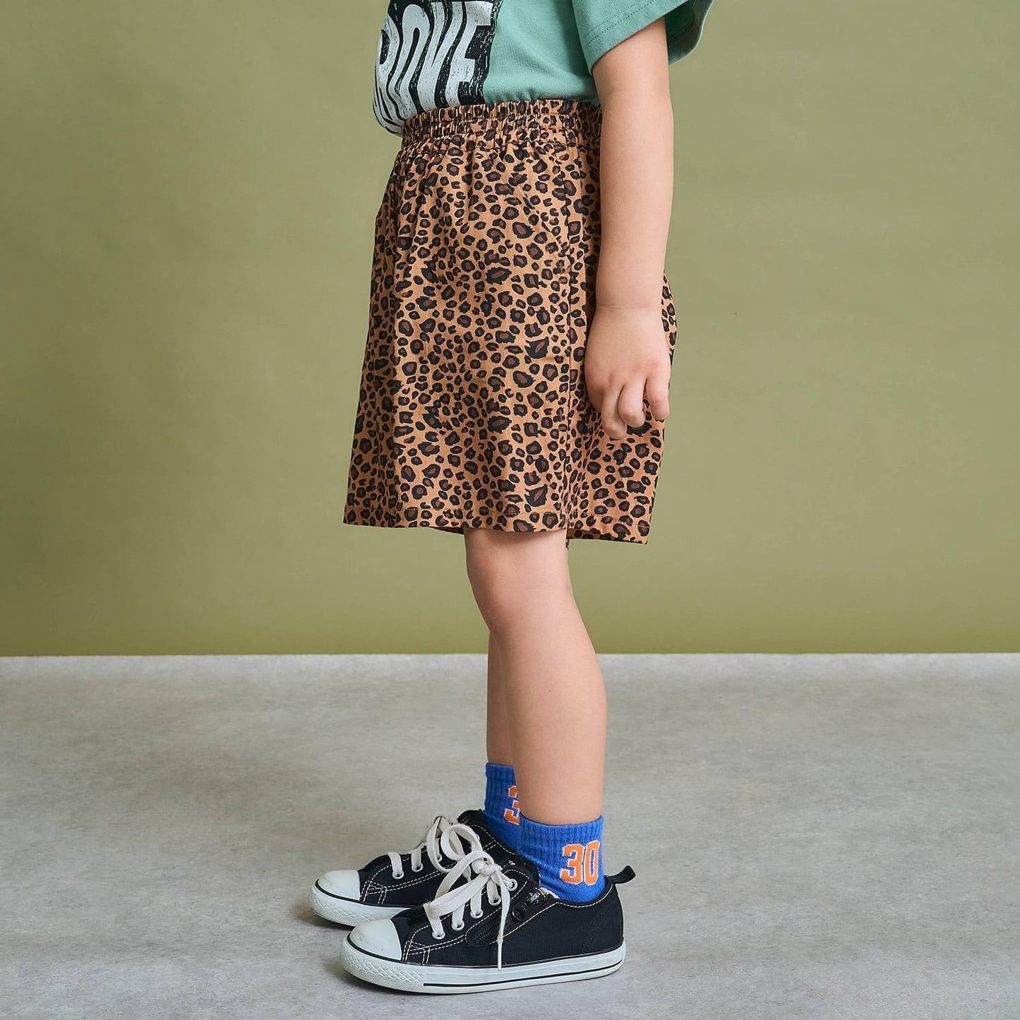 彈力舒適好活動 多款滿版印花 四分丈短褲