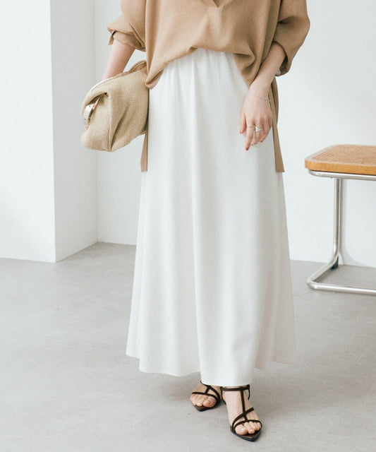 可成套搭配 冰感功能 垂墜斜裁 半身裙