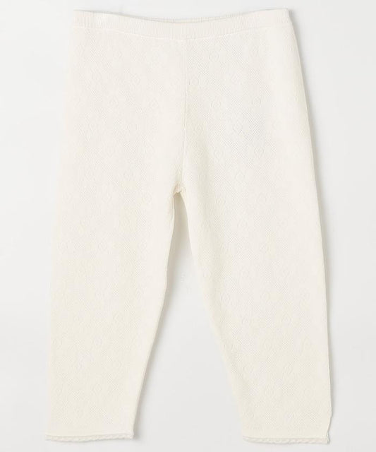 flower jacquard 花卉提花打底褲