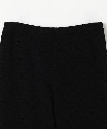 flower jacquard 花卉提花打底褲