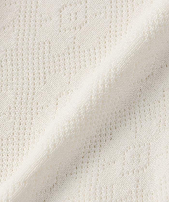 flower jacquard 花卉提花打底褲