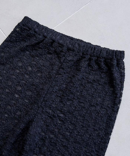 花朵蕾絲打底褲＋半身裙套裝