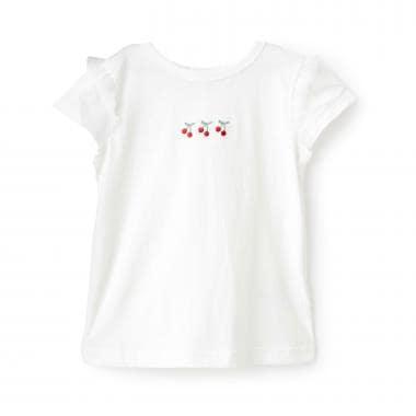 櫻桃刺繡短袖T恤