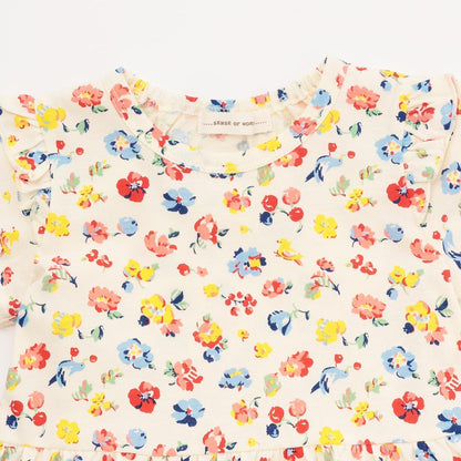 flower garden 短袖連衣裙