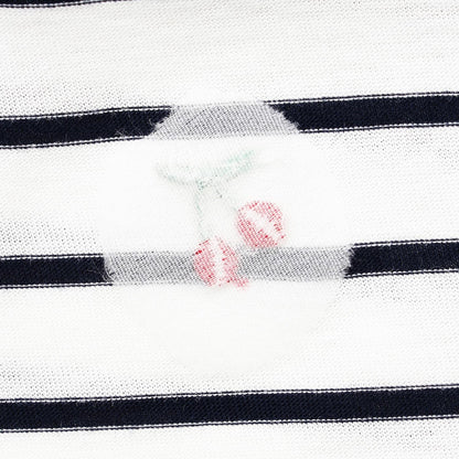 櫻桃刺繡短袖T恤