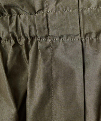 Drawing Numbers 塔夫綢褶皺半身裙