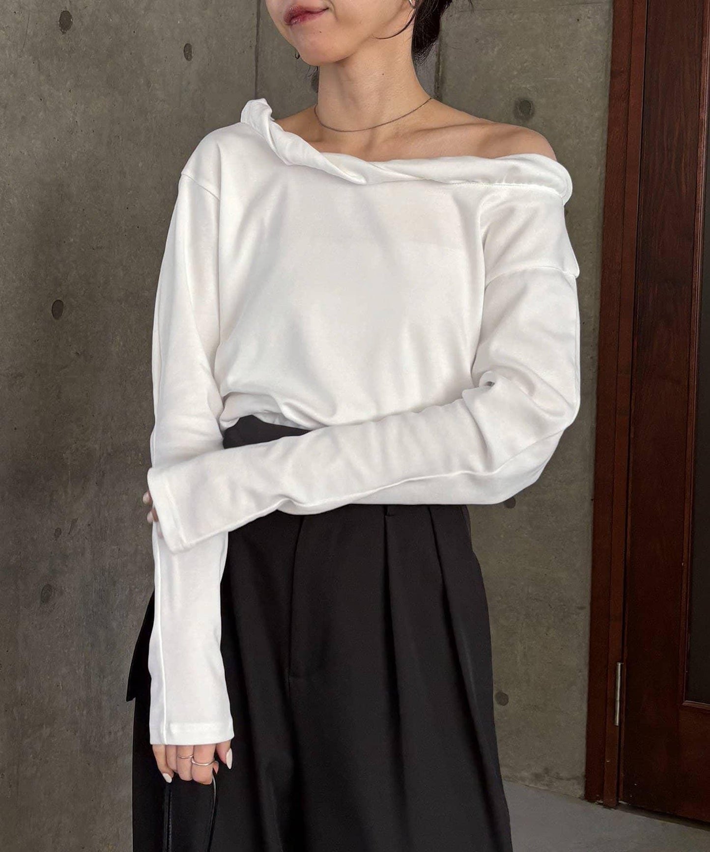 泡泡領 長袖T恤