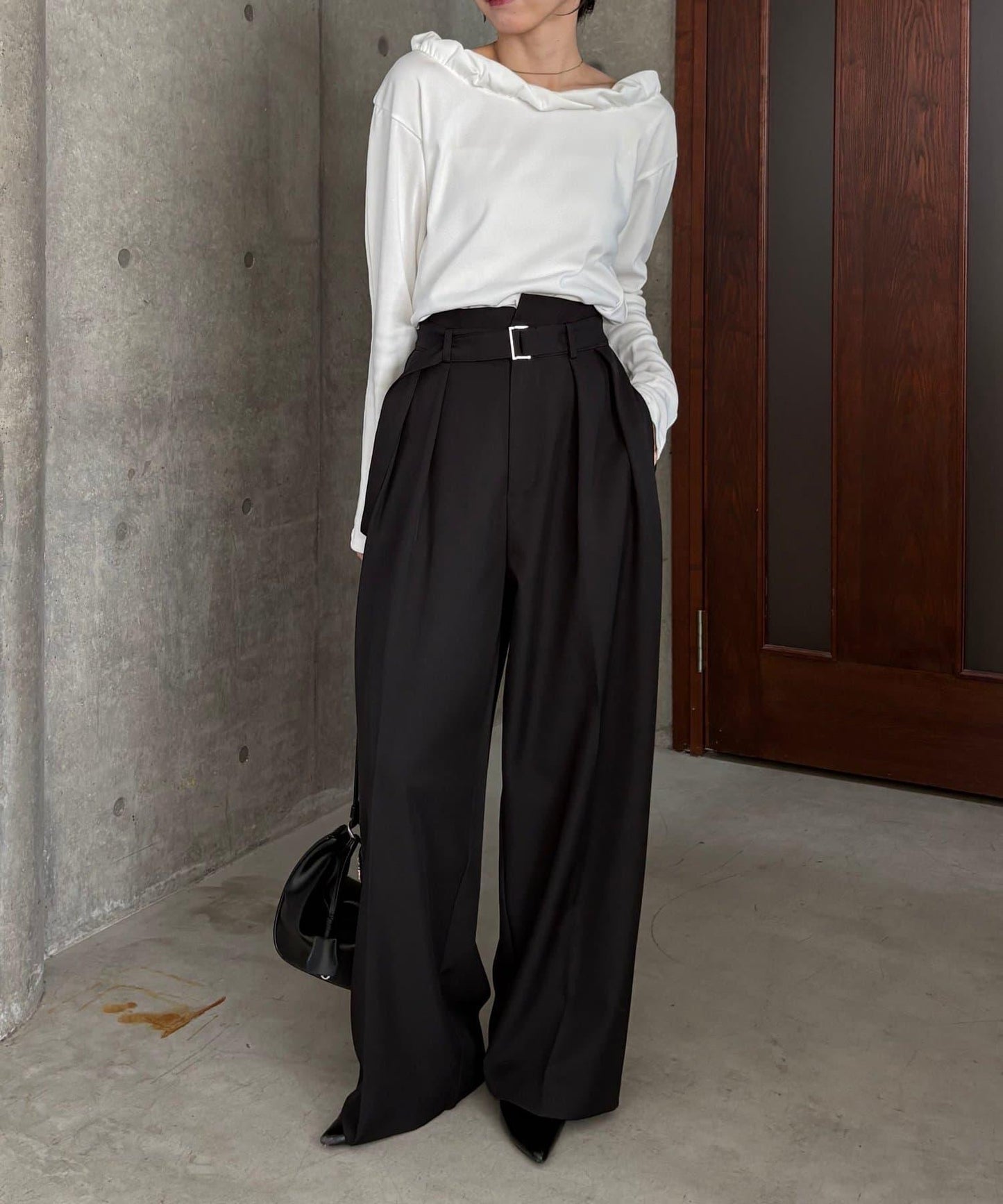 泡泡領 長袖T恤